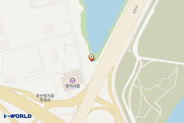 신포주차장 위치 지도 — 부산광역시 강서구 명지동 1-658