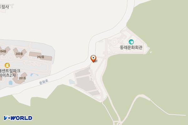 사적공원공영주차장 위치 지도 — 부산광역시 동래구 문화로 62