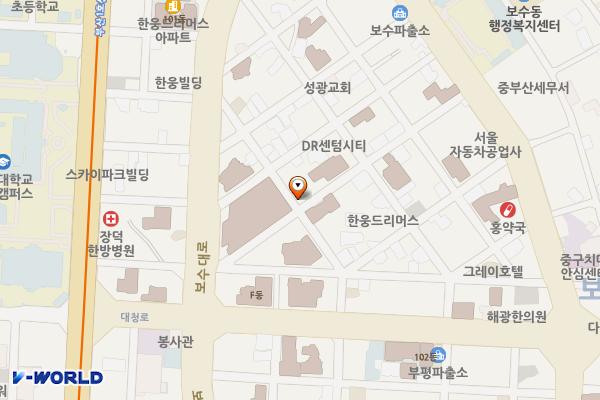 보수종합시장 공영주차장 위치 지도 — 부산광역시 중구 보수대로106번길 27