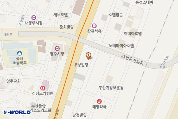 중앙동 KT 뒤 공영주차장 위치 지도 — 부산광역시 중구 충장대로5번길 69