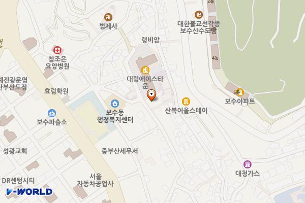 보수동 오르미 공영주차장 위치 지도 — 부산광역시 중구 법수길 52