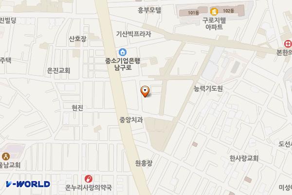 나이스파크 구로시장점 위치 지도 — 서울특별시 구로구 구로동 735-33