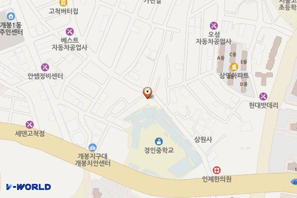 더 스토리Ⅱ 위치 지도 — 서울특별시 구로구 경인로35길 39