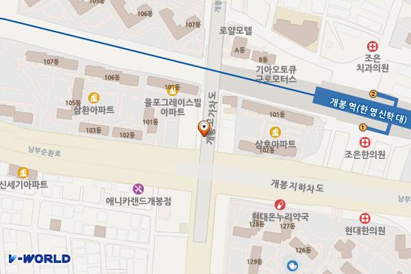 개봉고가 공영주차장 위치 지도 — 서울특별시 구로구 개봉동 403-10
