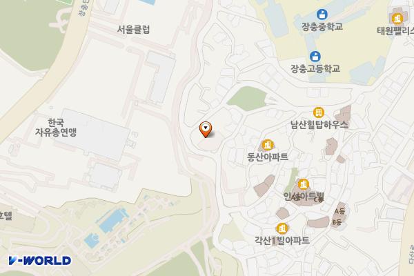 다산아트 공영주차장 위치 지도 — 서울특별시 중구 동호로17길 173