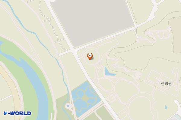산삼항노화산지유통센터주차장 위치 지도 — 경상남도 함양군 함양읍 교산리 1043