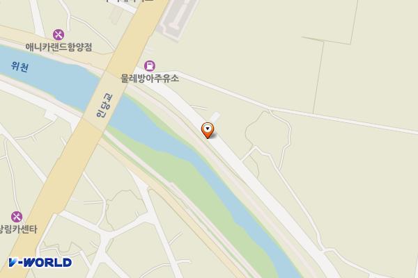 하림도시계획도로(중로3-5)주차장 위치 지도 — 경상남도 함양군 함양읍 용평리 530-5