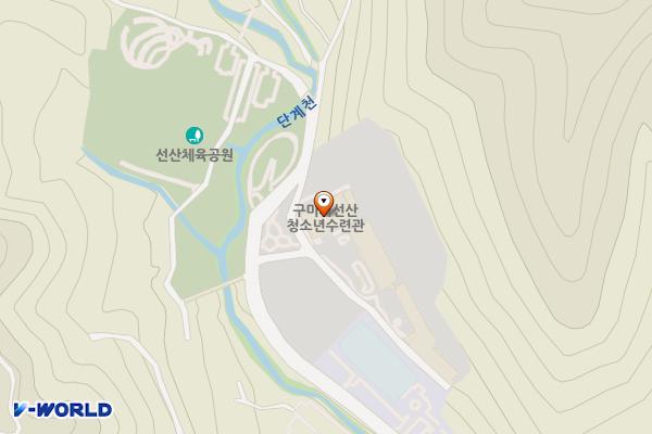 선산청소년수련원 위치 지도 — 경상북도 구미시 선산읍 단계동길 270