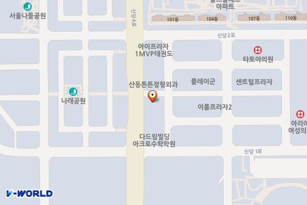 시민행복주차장(구미확장단지 골드클래스 인근) 위치 지도 — 경상북도 구미시 산동읍 신당리 1397번지
