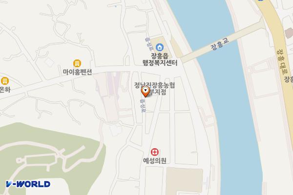 새마을금고 옆 위치 지도 — 전라남도 장흥군 장흥읍 읍성로 162-11
