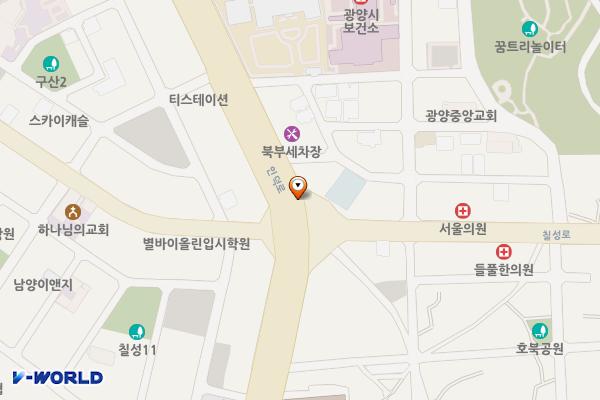 칠성리 182-8 위치 지도 — 전라남도 광양시 광양읍 칠성리 182-8