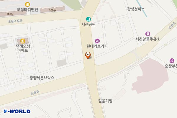 덕례리 1746 위치 지도 — 전라남도 광양시 광양읍 덕례리 1746
