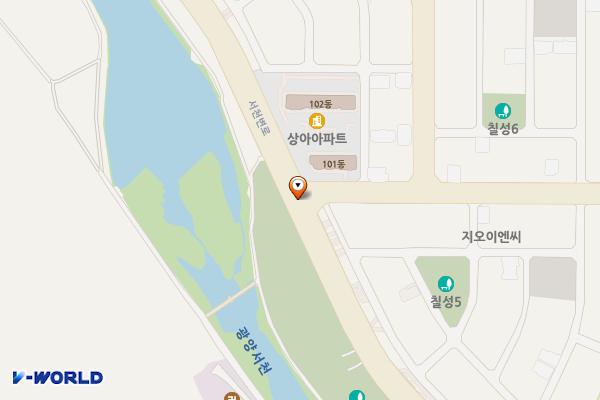 칠성리 967 위치 지도 — 전라남도 광양시 광양읍 칠성리 967