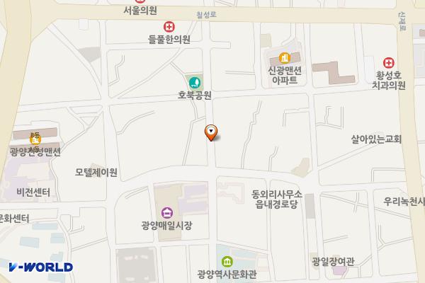 칠성리 242-1 위치 지도 — 전라남도 광양시 광양읍 칠성리 242-1
