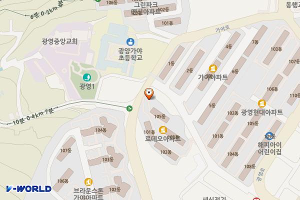 광영동 313 위치 지도 — 전라남도 광양시 가야로 360 (광영동)