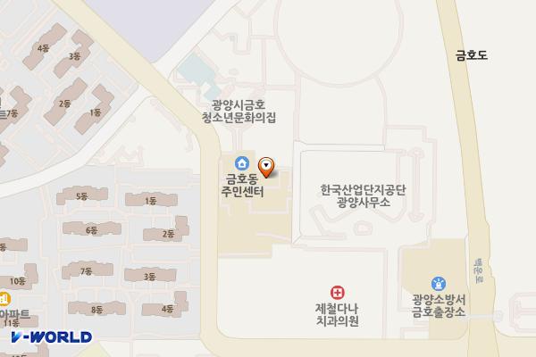 금호동 624-9 위치 지도 — 전라남도 광양시 희망길 12-25 (금호동)