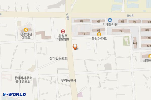 목성리 959-2 위치 지도 — 전라남도 광양시 광양읍 신재로 72