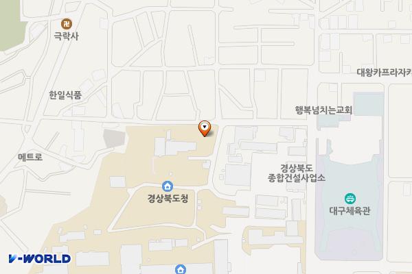 연암공원로10길인근 위치 지도 — 대구광역시 북구 산격동 1436-10