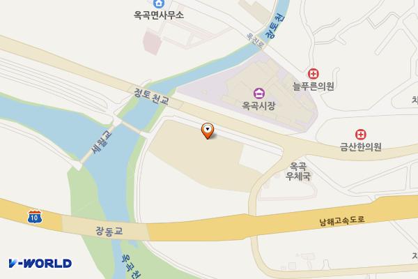 신금리 1340 위치 지도 — 전라남도 광양시 옥곡면 큰골1길 8-11