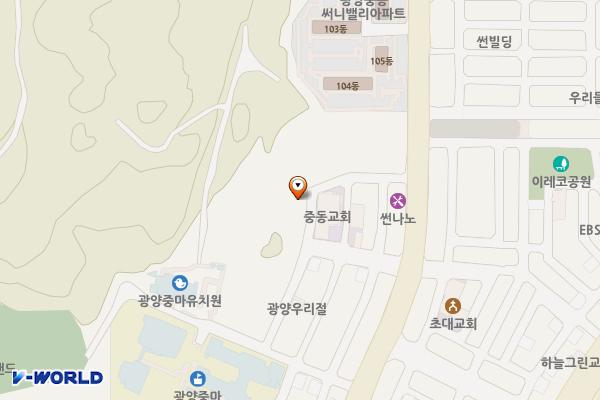 중동 1512-3 위치 지도 — 전라남도 광양시 중동 1512-3