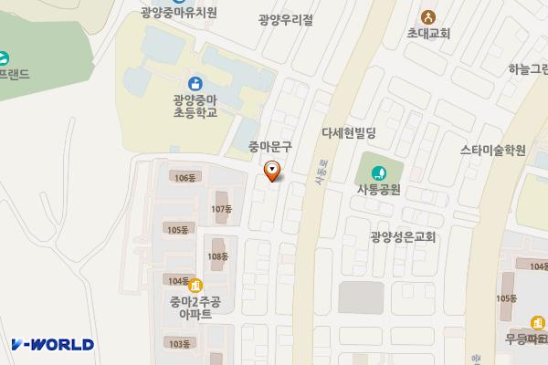 중동 1435-1 위치 지도 — 전라남도 광양시 구마8길 49 (중동)