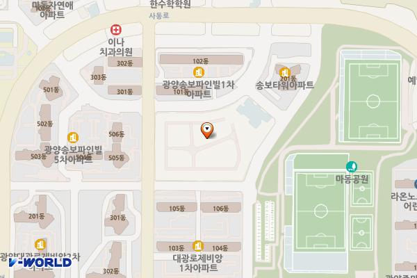 마동 1059 위치 지도 — 전라남도 광양시 마동 1059