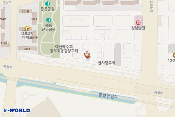 중동 1845-4 위치 지도 — 전라남도 광양시 길호길 105-1 (중동)