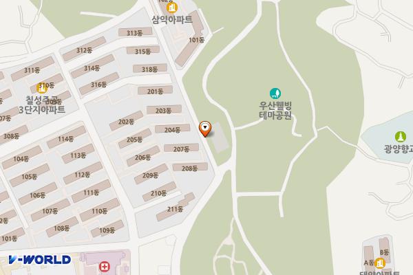 구산리 161-3 위치 지도 — 전라남도 광양시 광양읍 구산리 161-3