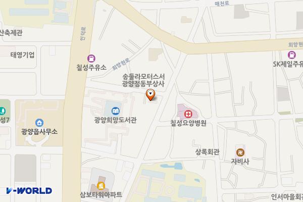 칠성리 531-1 위치 지도 — 전라남도 광양시 광양읍 칠성리 531-1