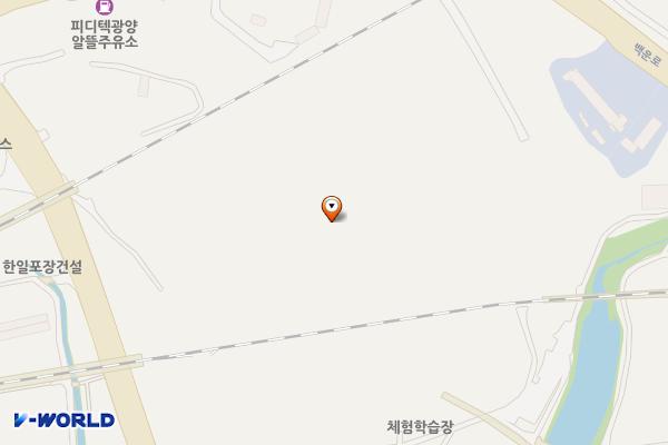 물관리센터 용강정수장 위치 지도 — 전라남도 광양시 광양읍 백운로 188-20