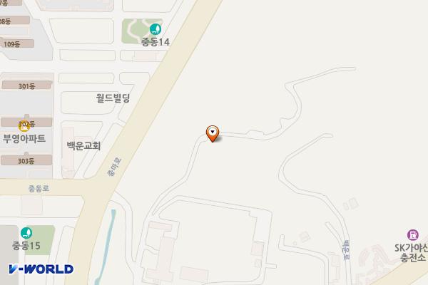 물관리센터 마동정수장 위치 지도 — 전라남도 광양시 백운로 1233