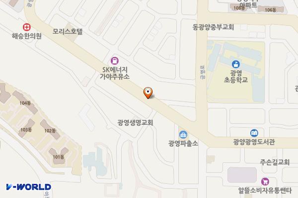 광영동 810 위치 지도 — 전라남도 광양시 광영동 810