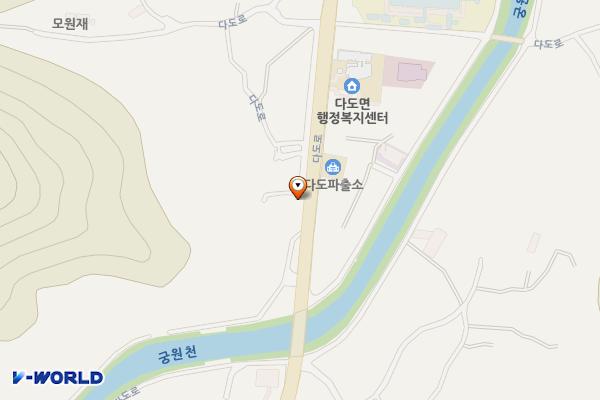 다도농촌지도소앞주차장 위치 지도 — 전라남도 나주시 다도면 신동리 313-9번지