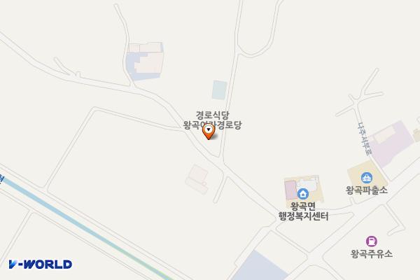 노안면 유곡리 감정마을 공영주차장 위치 지도 — 전라남도 나주시 노안면 유곡리 59번지