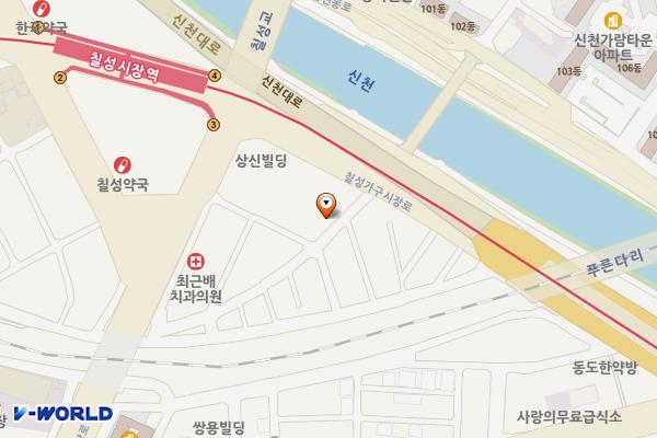 칠성시장남편 위치 지도 — 대구광역시 북구 칠성가구시장로2길 12