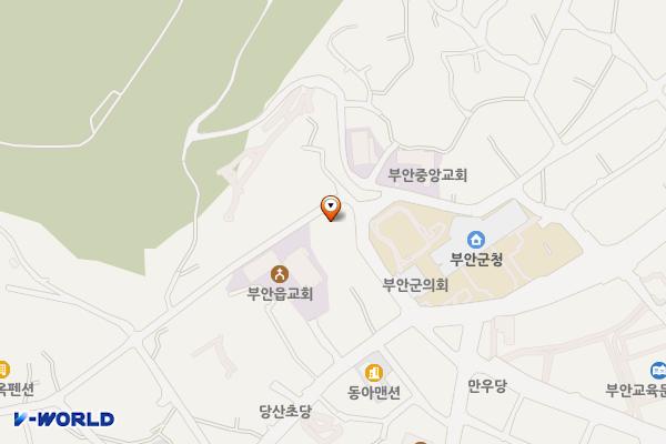돌팍공영주차장 위치 지도 — 전북특별자치도 부안군 부안읍 서외리 238-1