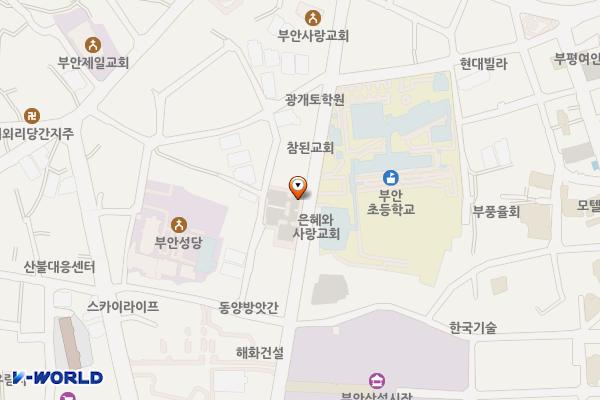 부풍로공영주차장 위치 지도 — 전북특별자치도 부안군 부안읍 서외리 103-10