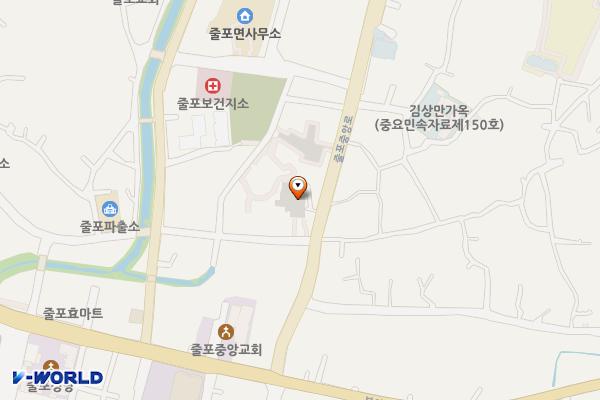 줄포시내 공영주차장 위치 지도 — 전북특별자치도 부안군 줄포면 줄포리 635