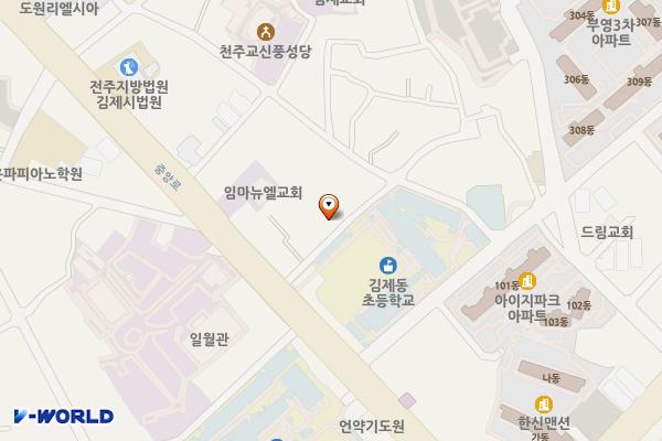 신풍제5(동신) 공영주차장 위치 지도 — 전북특별자치도 김제시 신풍동 198-6