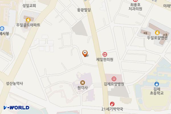 요촌제16(정동2) 공영주차장 조성사업 위치 지도 — 전북특별자치도 김제시 요촌동 383-6