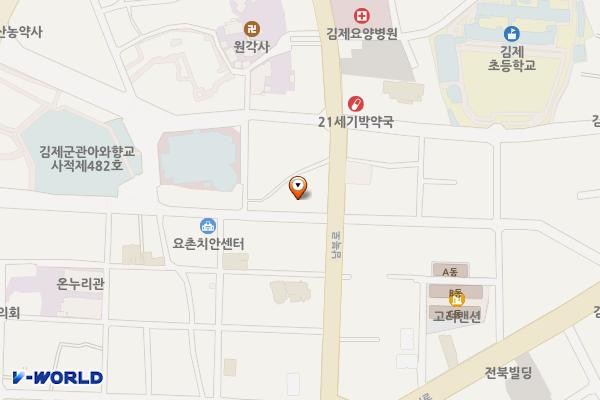 요촌제15(정동1) 공영주차장 위치 지도 — 전북특별자치도 김제시 요촌동 449-4