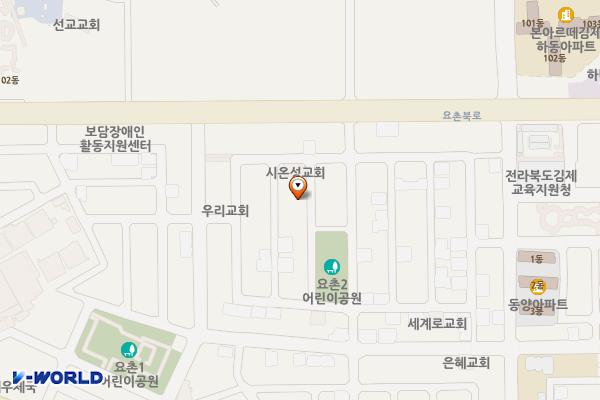 요촌제12(장전3) 공영주차장 위치 지도 — 전북특별자치도 김제시 요촌동 566-3