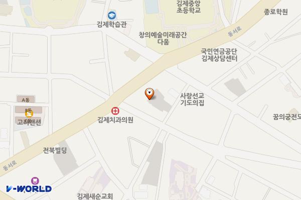 요촌제8(화동) 공영주차장 위치 지도 — 전북특별자치도 김제시 요촌동 182-3
