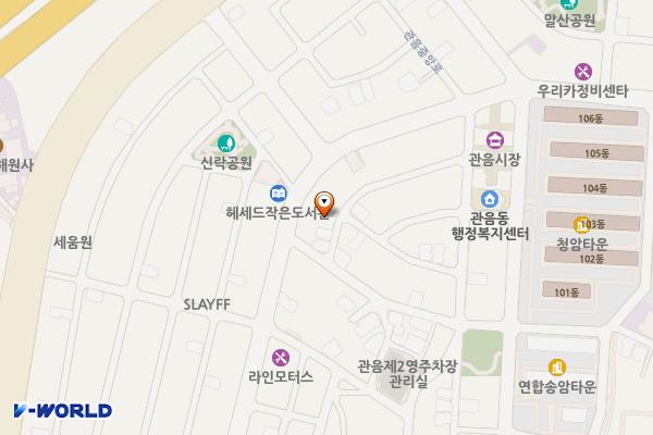 관음동1275-27공영 위치 지도 — 대구광역시 북구 관음동 1275-27