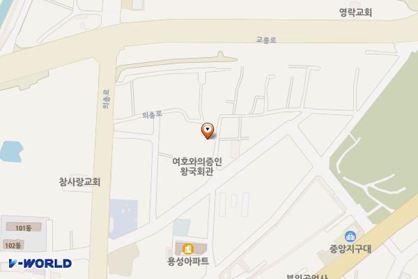 동충동 주민자치센터 옆 주차장 위치 지도 — 전북특별자치도 남원시 동충동 392