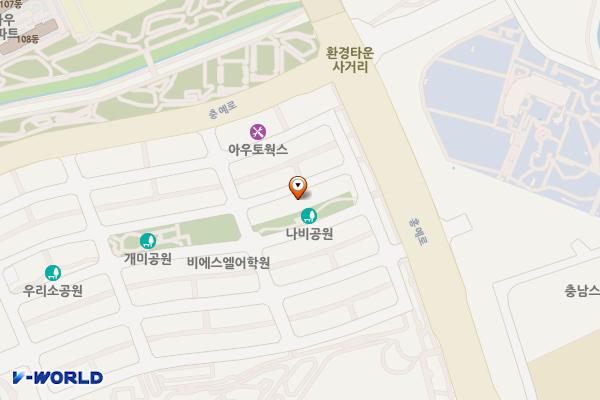 삽교읍 목리 이주자택지 공영주차장(목리 1136) 위치 지도 — 충청남도 예산군 목리 1136