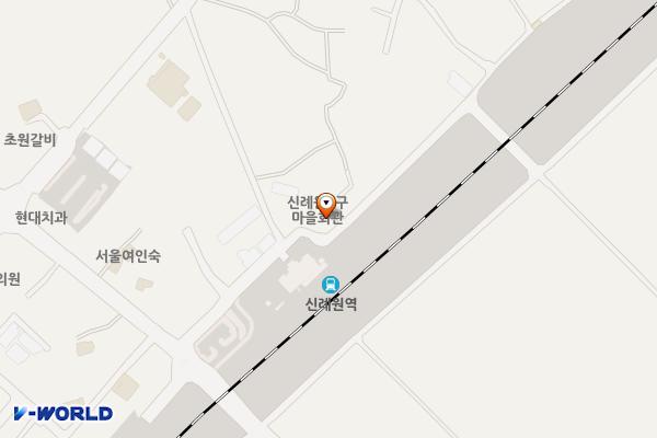 신례원3리공영주차장 위치 지도 — 충청남도 예산군 신례원리 231-43번지 일원