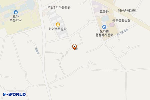 오가면 역탑리 공영주차장 위치 지도 — 충청남도 예산군 역탑리 274-3일원