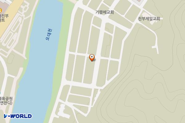 송정택지5주차장 위치 지도 — 강원특별자치도 평창군 진부면 송정리 2528-2