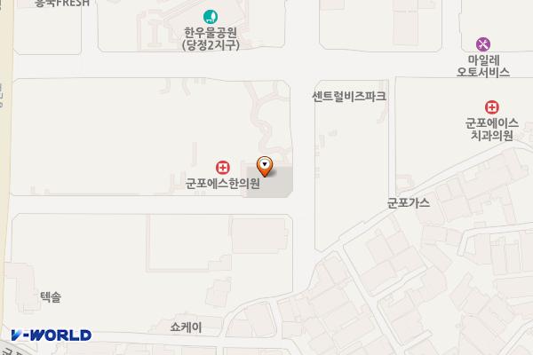 당정10공영주차장 위치 지도 — 경기도 군포시 당정동 181-6